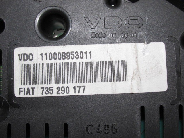 Alfa Romeo 147 2000-2005 1,6 16v Ts benzin óracsoport 735290177