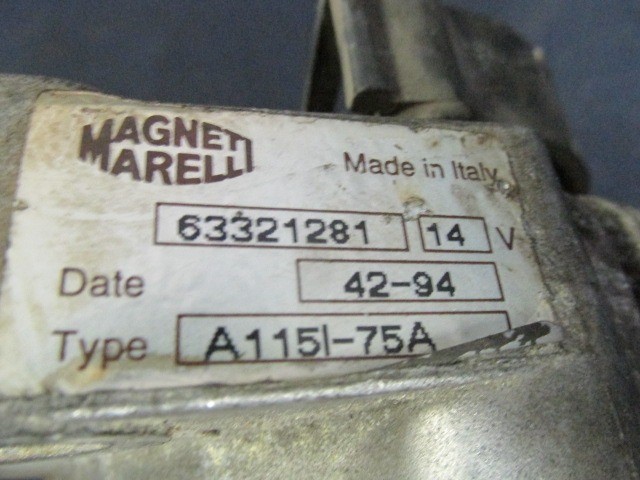 Fiat Doblo 63321281 számú generátor