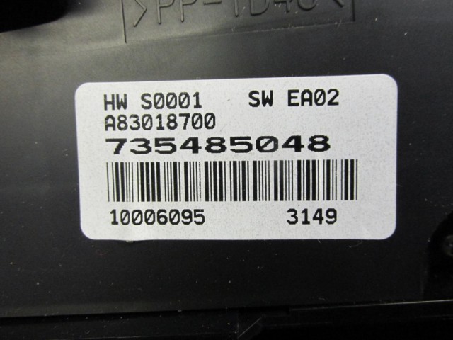 Fiat Linea digit fűtéskapcsoló 735485048