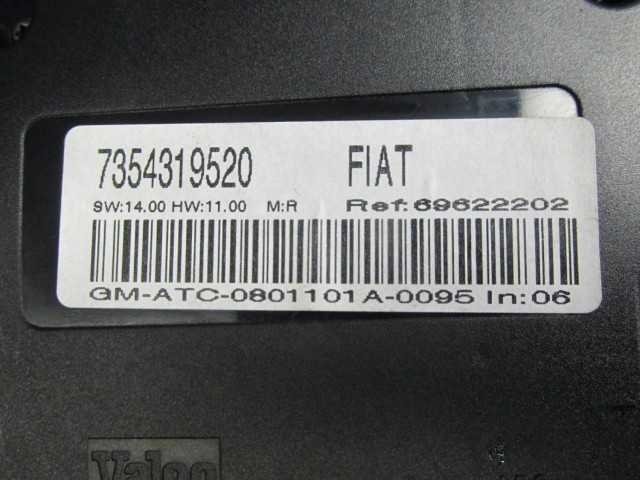Fiat Croma 2005-2010 digit fűtéskapcsoló 735431952