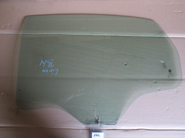 Fiat Linea bal hátsó,lejáró, zöld színű üveg