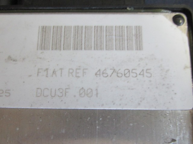 71907 Fiat Punto II. 1,9 Diesel motorvezérlő szett 46760545