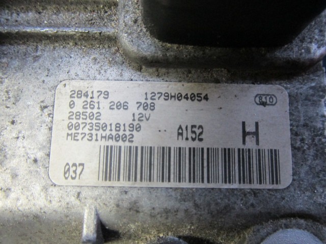 72035 Alfa Romeo 147 2,0 benzin motorvezérlő szett 0261206708