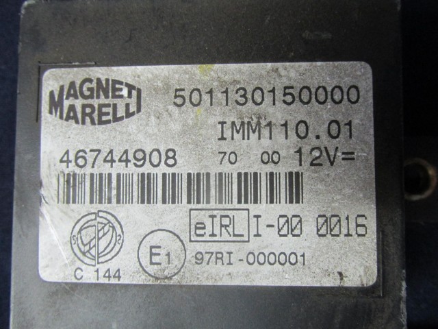 72071 Fiat Marea 1,6 benzin motorvezérlő szett 46761564