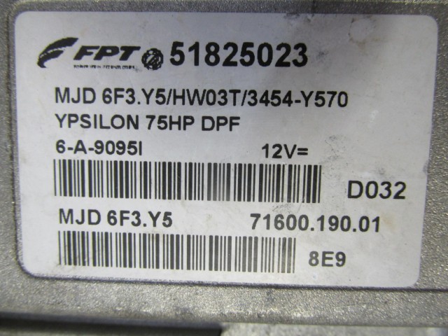 Lancia Ypsilon 2003-2011 1,3 16v Diesel motorvezérlő 51825023