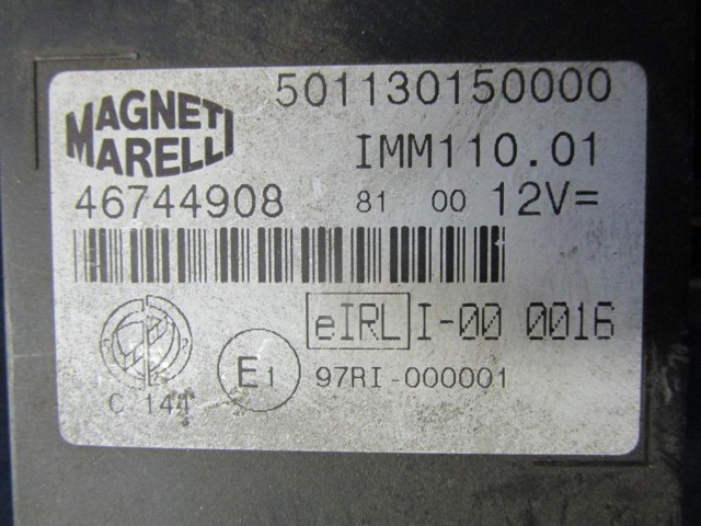 72437 Fiat Marea 1,6 benzin motorvezérlő szett 46761564
