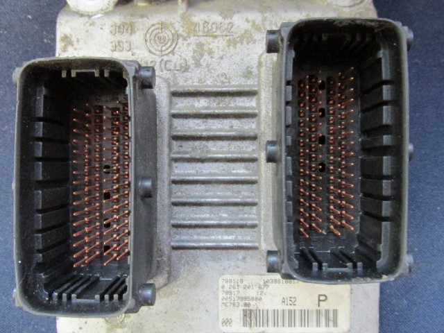 Fiat Panda 2003-2012 1,4 16v  benzin motorvezérlő 51799588, 0261201677