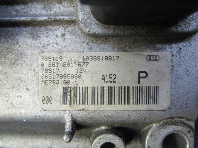 Fiat Panda 2003-2012 1,4 16v  benzin motorvezérlő 51799588, 0261201677