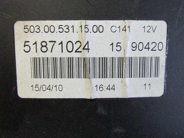 Fiat Panda II. 2003-2012 óracsoport 51871024