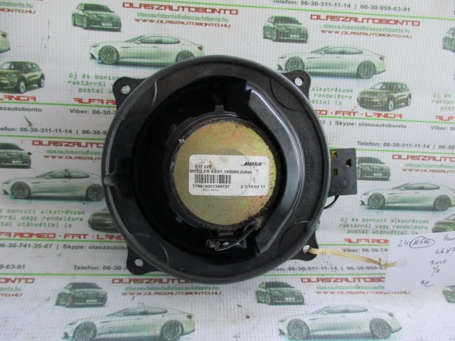 Lancia Ypsilon II. 2003-2011 első Bose hangszóró 46822671