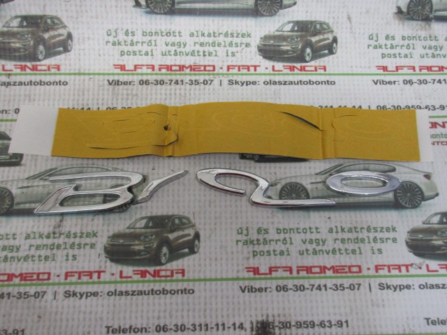 Fiat Bravo utángyártott új felirat, sima 51806824