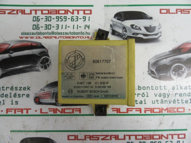 Alfa Romeo 146 60617707 számú immobiliser doboz