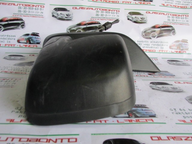 Fiat Fiorino fényezetlen, manual, bal oldali tükör
