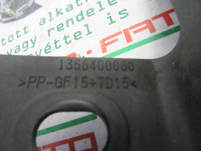 Fiat Qubo 1356400080 számú, jobb hátsó lökhárító tartó
