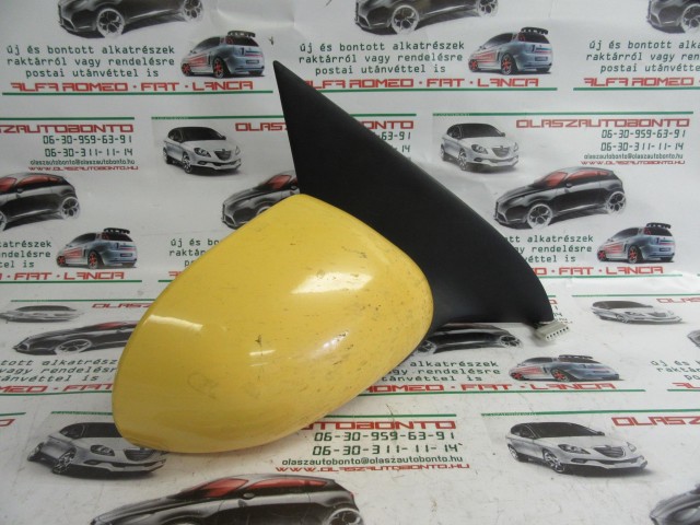  Fiat Bravo sárga színű, elektromos, jobb oldali tükör