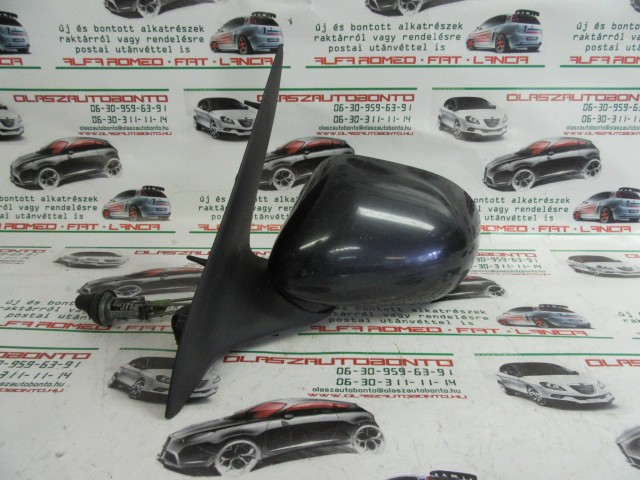 Fiat Brava/Marea  fekete színű, manual,bal oldali tükör
