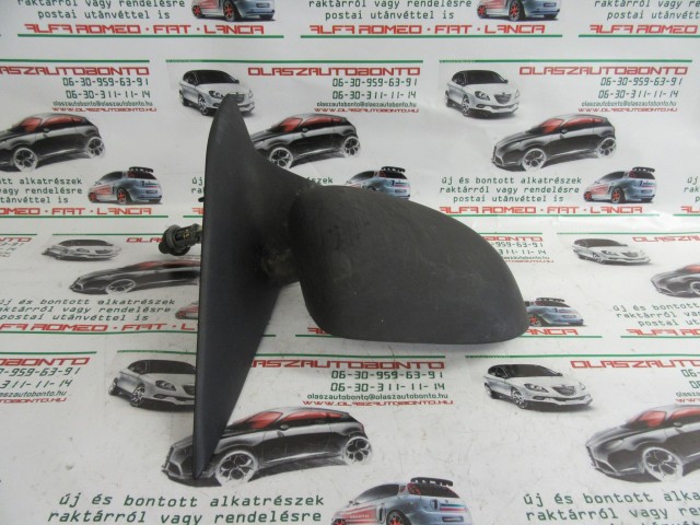 Fiat Brava/Marea matt fekete színű, manual, jobb oldali tükör