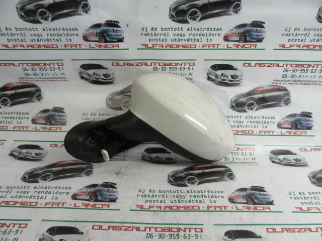 Fiat Linea fehér színű, elektromos, bal oldali tükör