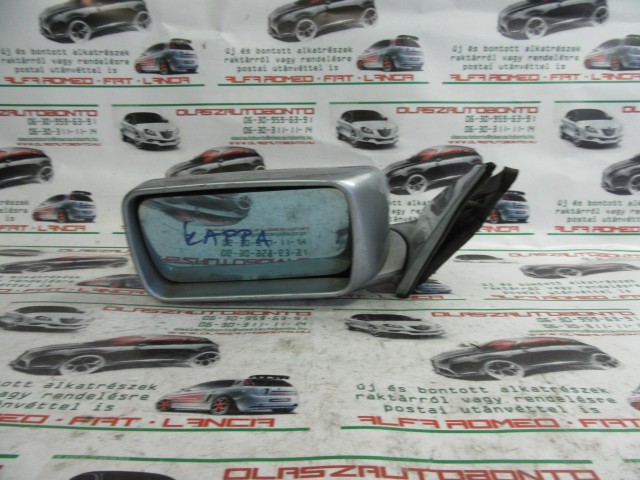 Lancia Kappa ezüst színű, elektromos, bal oldali tükör