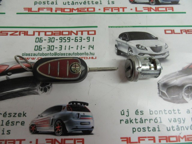 Alfa Romeo Mito kulcs+zárbetét