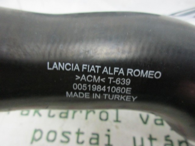 Fiat Doblo III. IV. 51984106 számú, gyári új intercooler cső