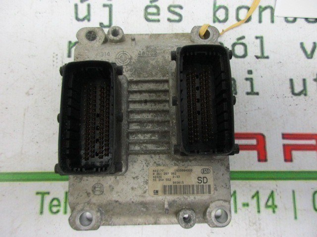  Opel C Corsa 1,2 benzin,  x12xe motorvezérlő 55350552, 0261207962