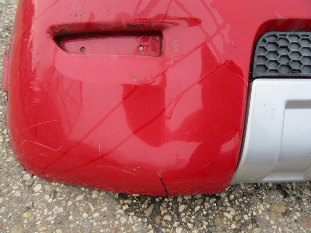 Fiat Panda II. Cross , 735393703 számú, piros színű, hátsó lökhárító a képen látható sérüléssel
