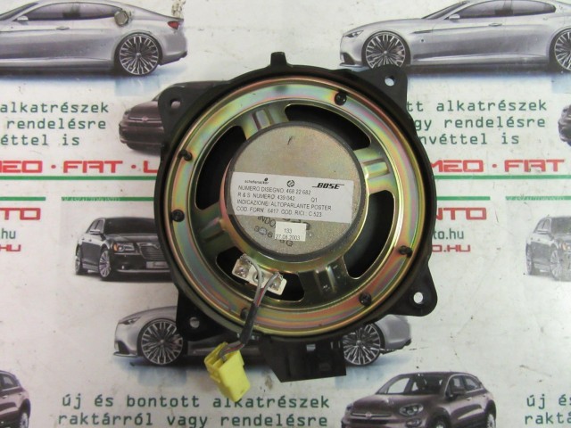 Lancia Ypsilon 2003-2011 hátsó BOSE hangszóró 46822682