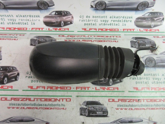 Fiat Punto II. matt fekete színű, elektromos, jobb oldali tükör