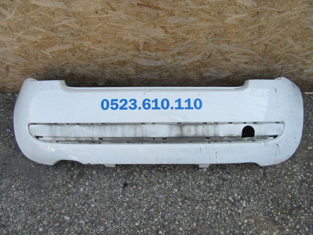 61649 Fiat 500 Lounge 2008-2015 fehér színű hátsó lökhárító 