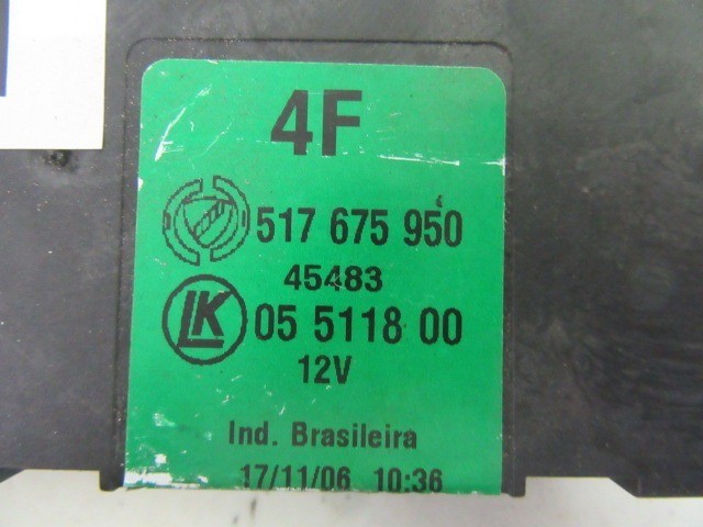 Fiat Linea hátsó elektromos ablakemelő vezérlő 51767595