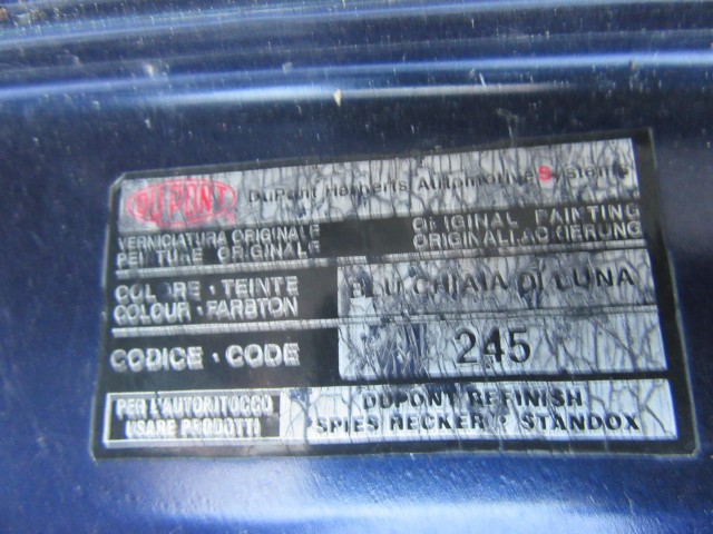 104476 Alfa Romeo Gt kék színű csomagtérajtó 