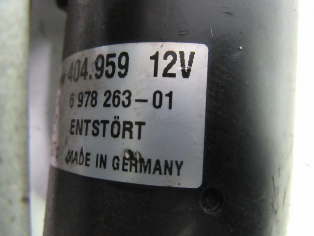 104975 BMW E90 ablaktörlő motor mechanikával 6978263-01/404.959