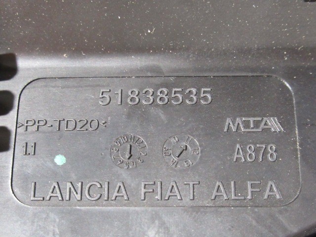 Lancia Ypsilon III. 2011- külső biztosíték tábla ház fedél 51838535