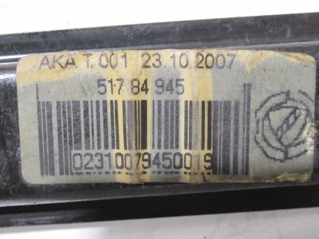 Fiat Linea 51784945 számú, bal hátsó elektromos ablakemelő