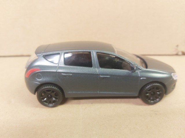 Lancia Delta Sötét szürke színű modell autó 1:43