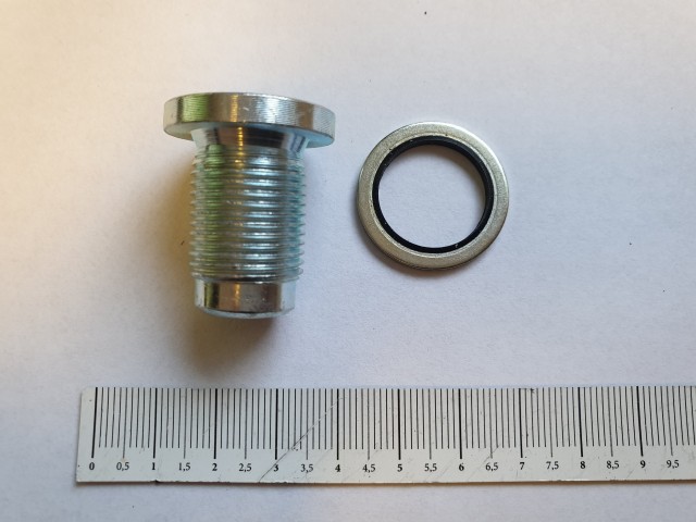 Alfa Romeo, Fiat, Lancia utángyártott új motorolaj leeresztő csavar 31 mm hosszú 46476967