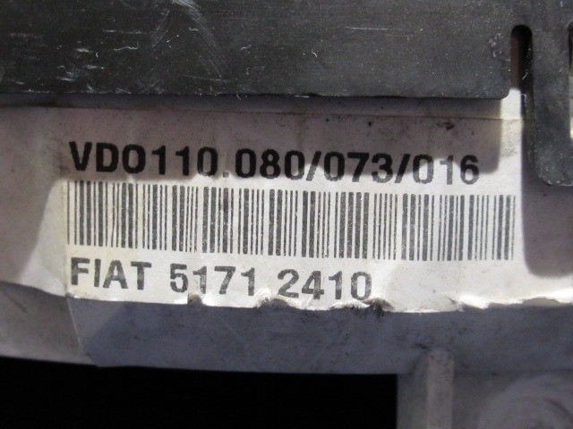 Fiat Multipla Diesel óracsoport 51712410