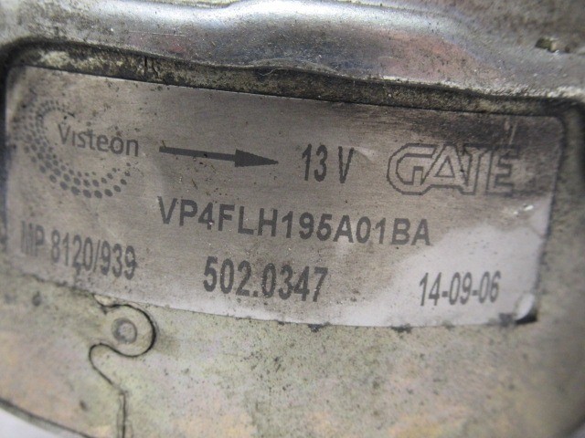 Alfa Romeo 159 2,4 Jtd, VP4FLH195A01BA számú hűtőventilátormotor