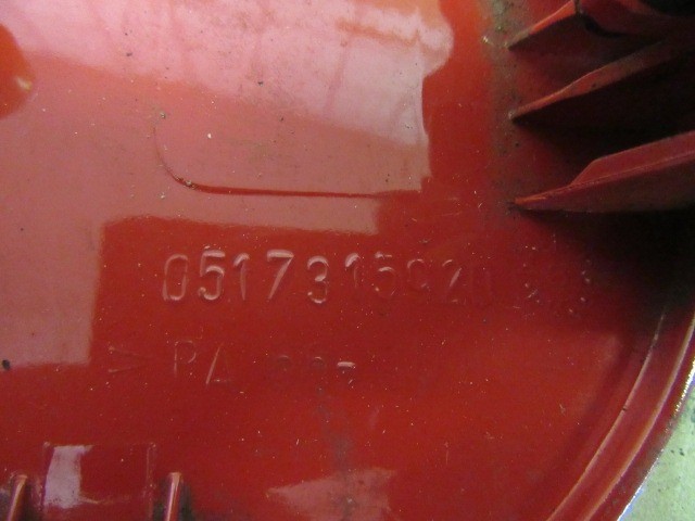 60673 Fiat Doblo I.-II. piros színű tankajtó 51731592