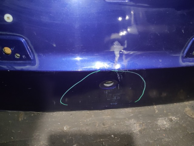 154719 Fiat Stilo kombi fix üveges csomagtérajtó, a képen látható sérüléssel, üveg nélkül!!!!!