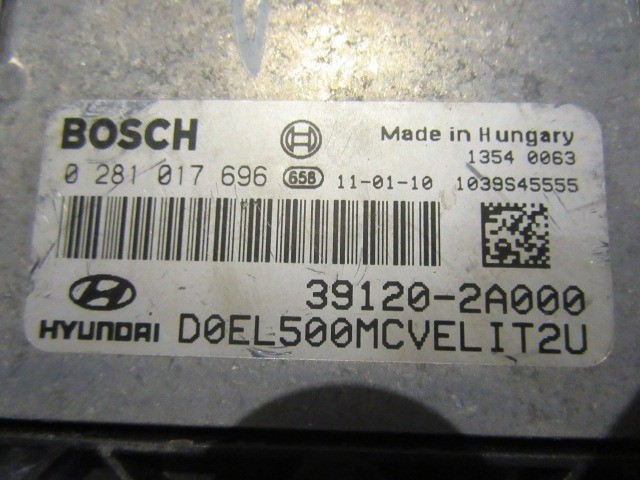 Hyundai Ix35 1,7 Diesel motorvezérlő 0281017696