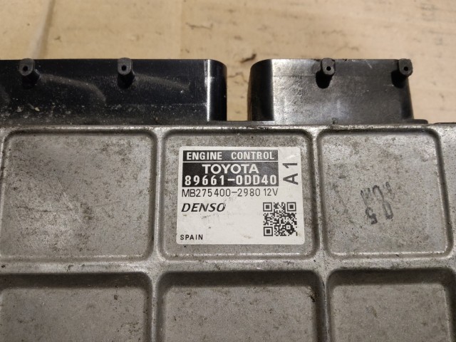 Toyota Yaris 2006-2011 1,3 benzin Motorvezérlő 896610dd40