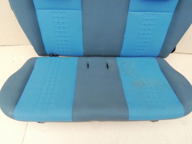 75137 Fiat Panda II.  2003-2012 kék szürke színű ülésgarnitúra, a képen látható állapotban