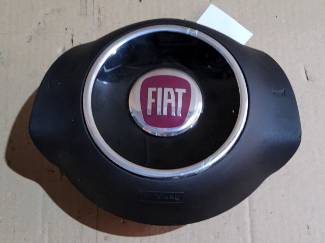 166395 Fiat 500 2007-2015 fekete színű, egy lila csatlakozós kormánylégzsák 