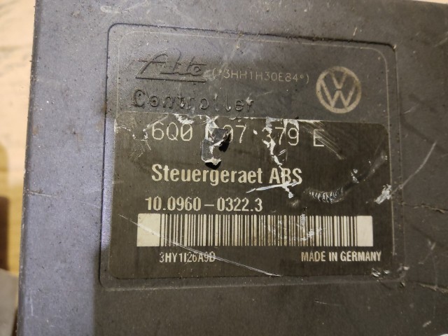 Volkswagen Polo 2003-2009 Abs  Ate  6Q0614117C