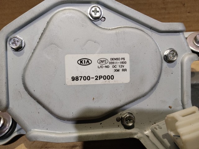 Kia Sorento 2009-2015 hátsó ablaktörlő motor 98700-2P000