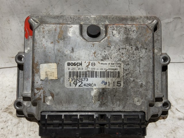 Fiat Stilo 2001-2007 1,9 8v Diesel Motorvezérlő szett 46797611 ,  0281010337