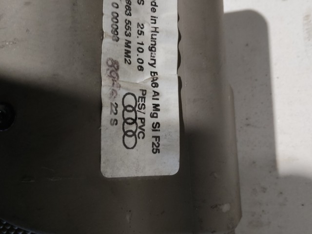 183592 Audi A6 (C6/4F) 2004-2011Kalaptartó 4F9863553MM2