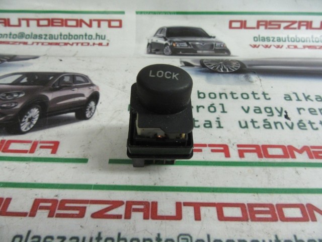 Fiat Bravo/Marea fekete színű, ablakemelő blokkoló kapcsoló